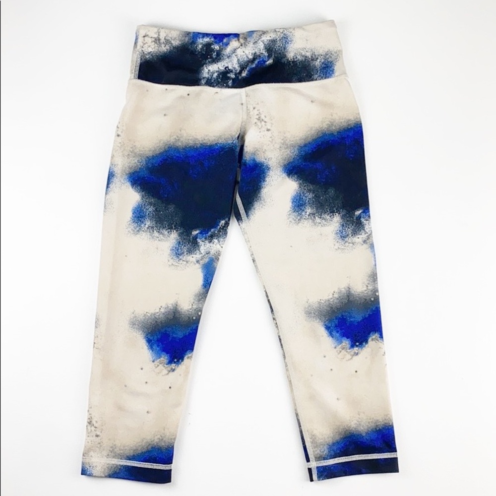 Sold Lululemon Wunder Under Crop Milky Way Multi - Picture 2 of 8